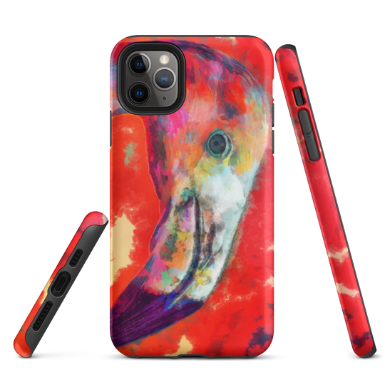 Tough iPhone case - Flamingo
