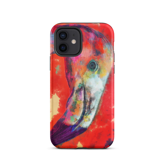 Tough iPhone case - Flamingo