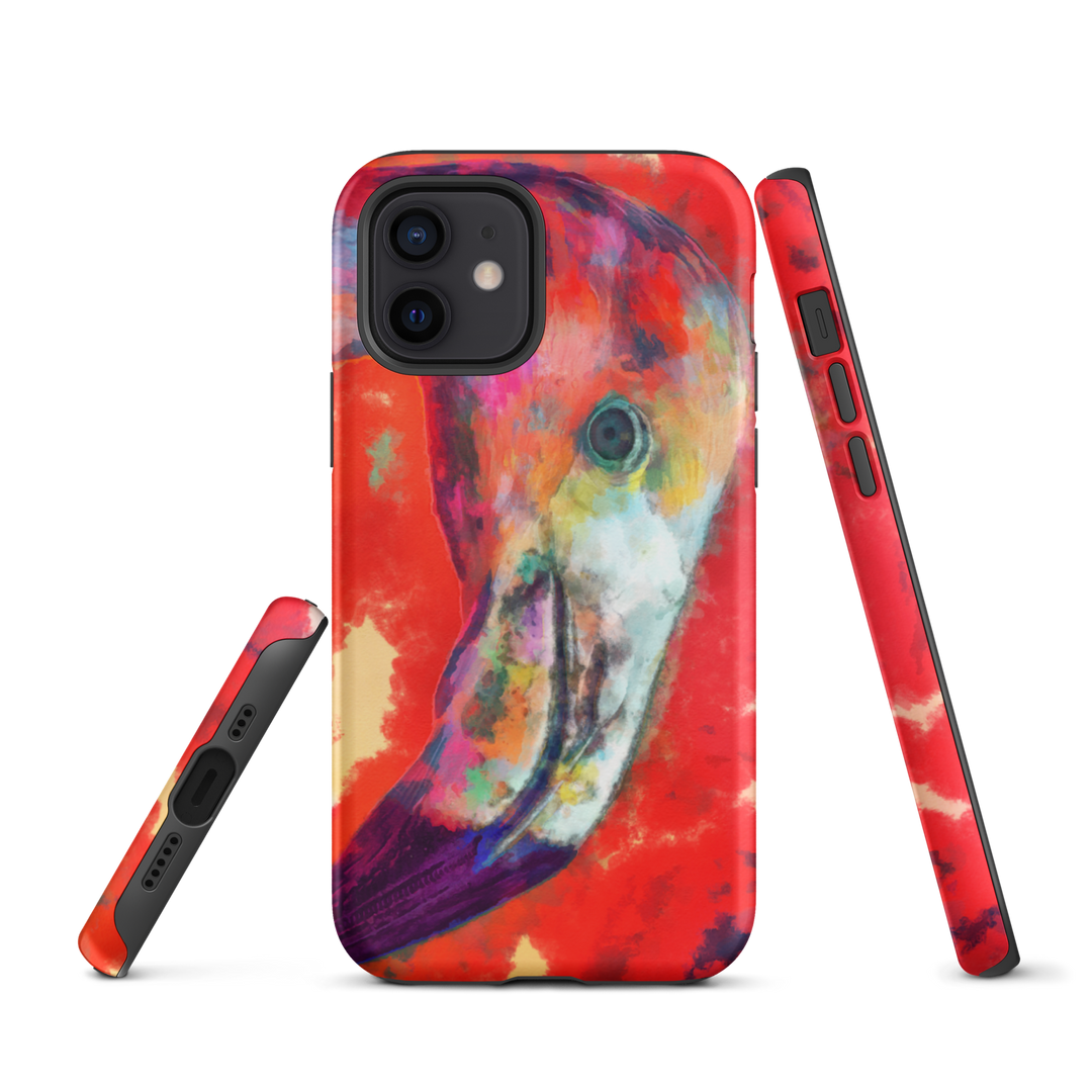 Tough iPhone case - Flamingo