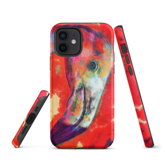 Tough iPhone case - Flamingo