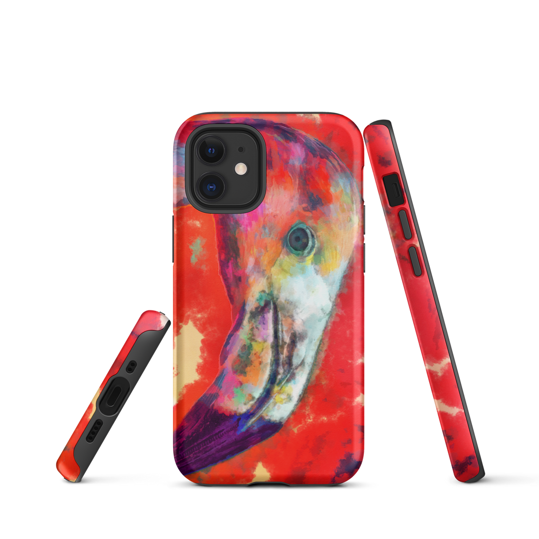 Tough iPhone case - Flamingo