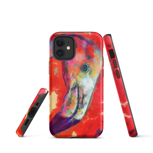 Tough iPhone case - Flamingo