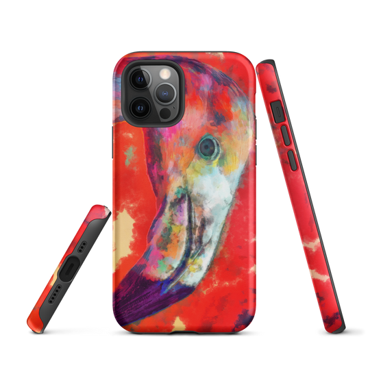 Tough iPhone case - Flamingo