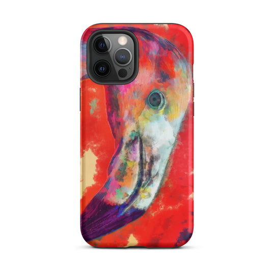 Tough iPhone case - Flamingo