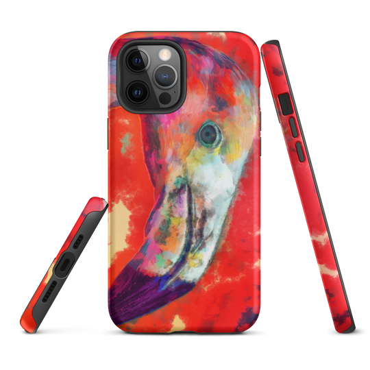 Tough iPhone case - Flamingo