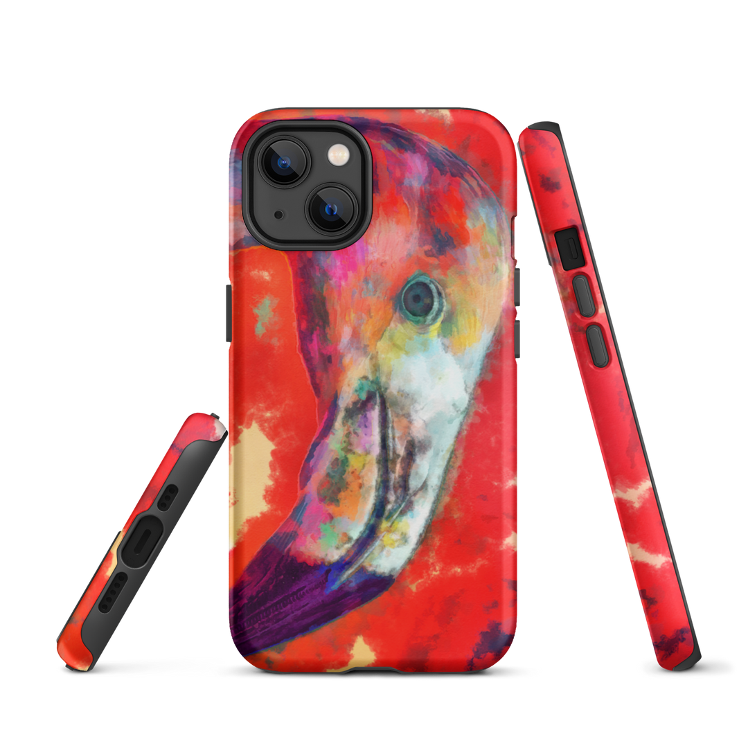 Tough iPhone case - Flamingo