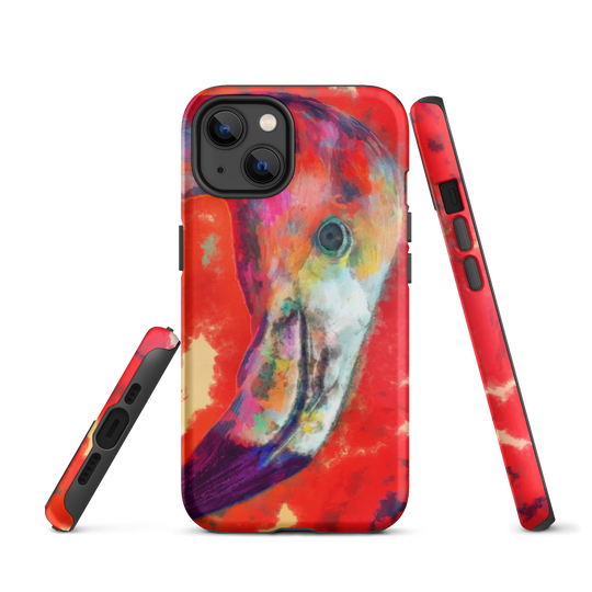 Tough iPhone case - Flamingo