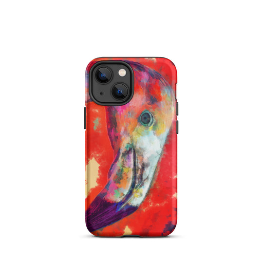 Tough iPhone case - Flamingo