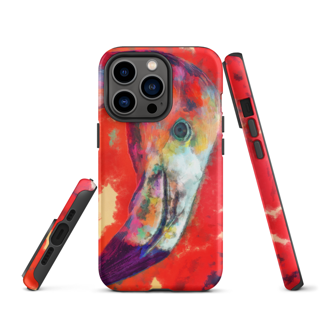 Tough iPhone case - Flamingo
