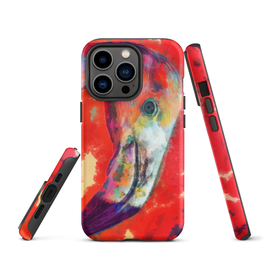 Tough iPhone case - Flamingo