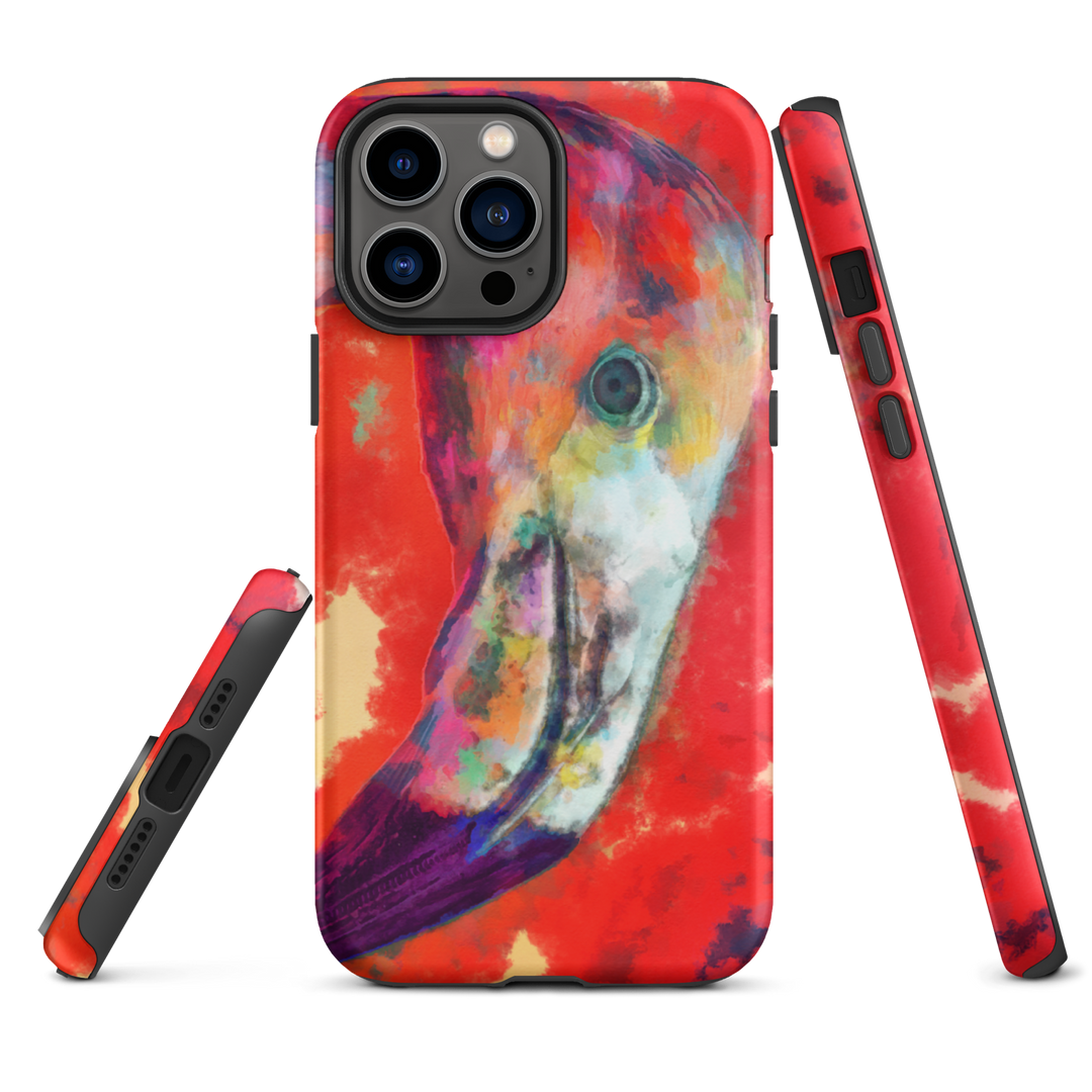 Tough iPhone case - Flamingo