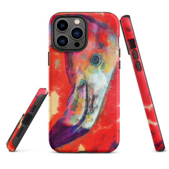 Tough iPhone case - Flamingo