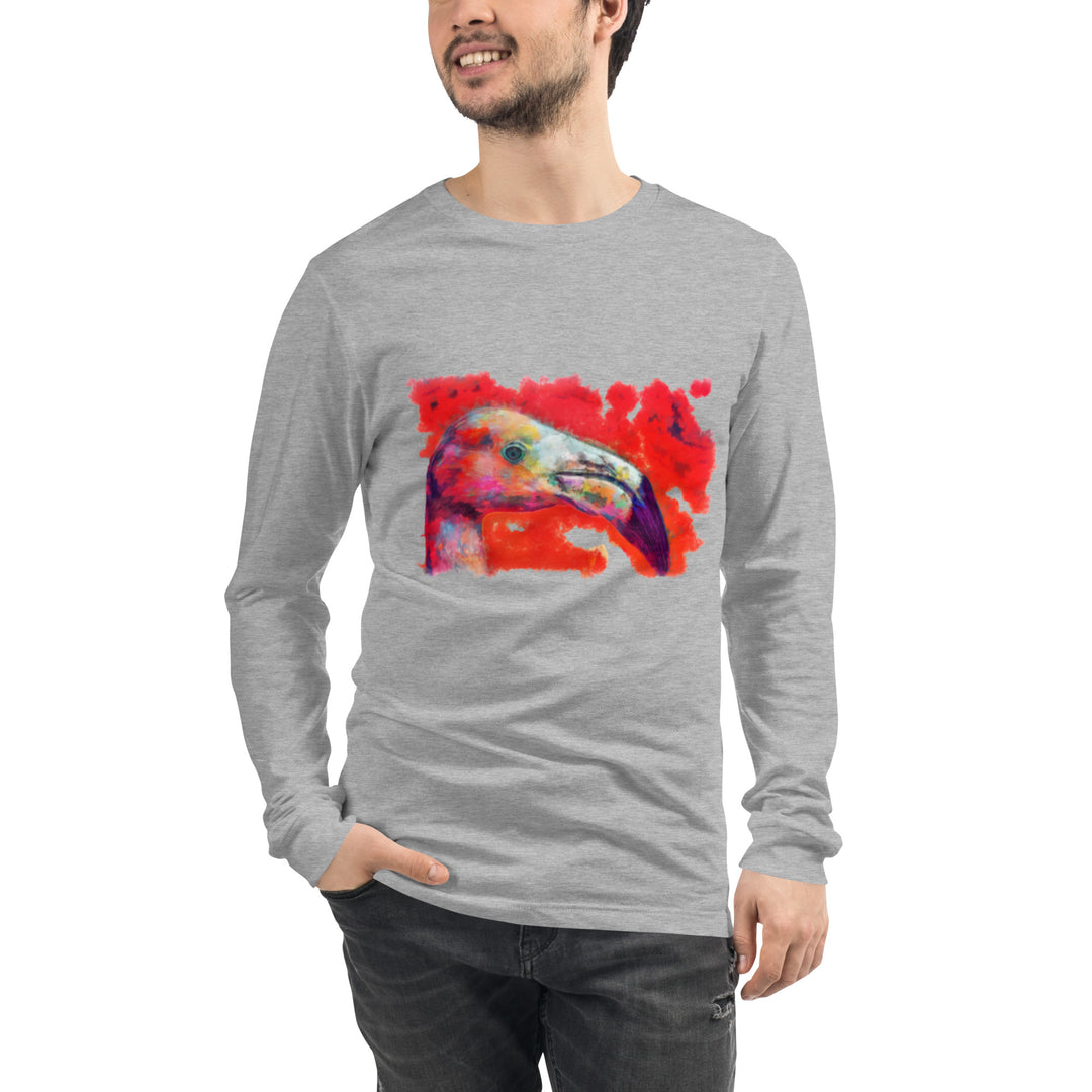 Unisex Long Sleeve Tee - Flamingo