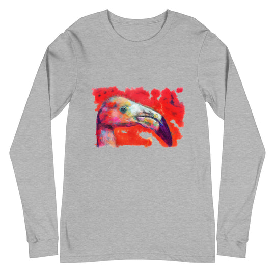 Unisex Long Sleeve Tee - Flamingo