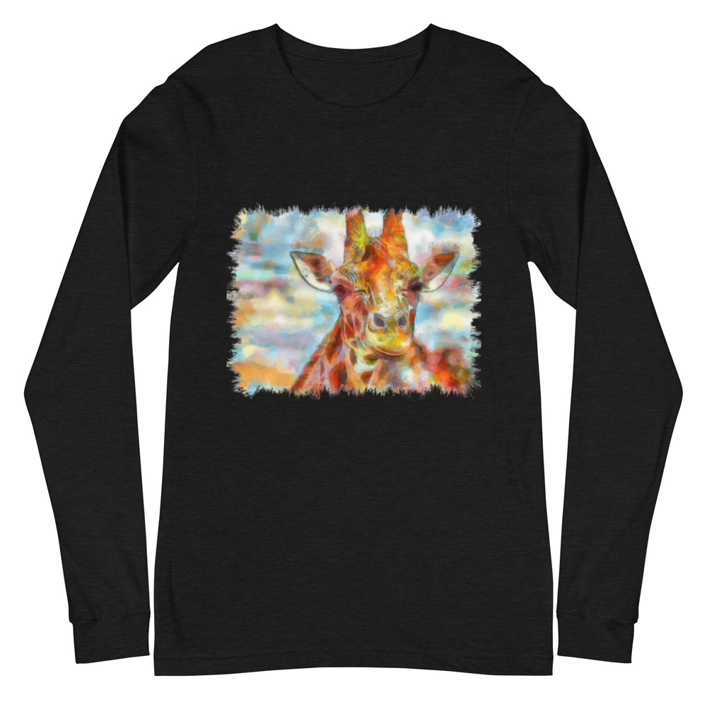 Unisex Long Sleeve Tee - Giraffe
