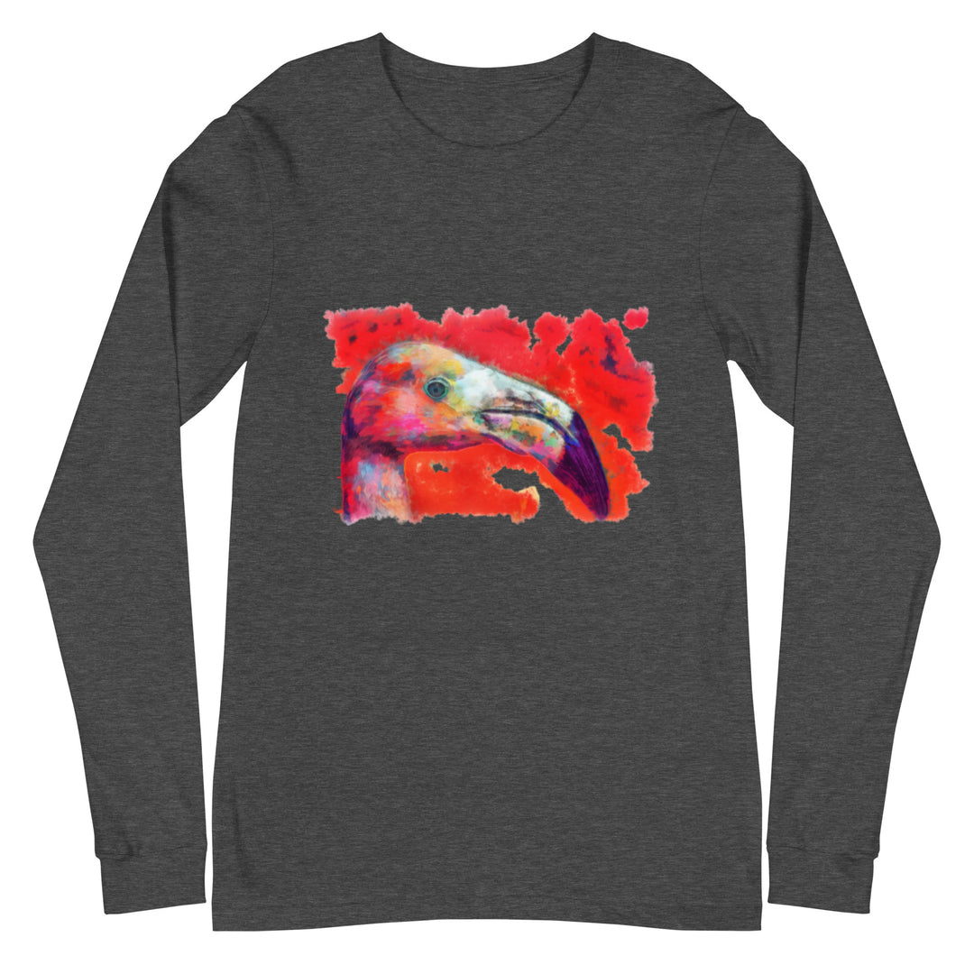 Unisex Long Sleeve Tee - Flamingo