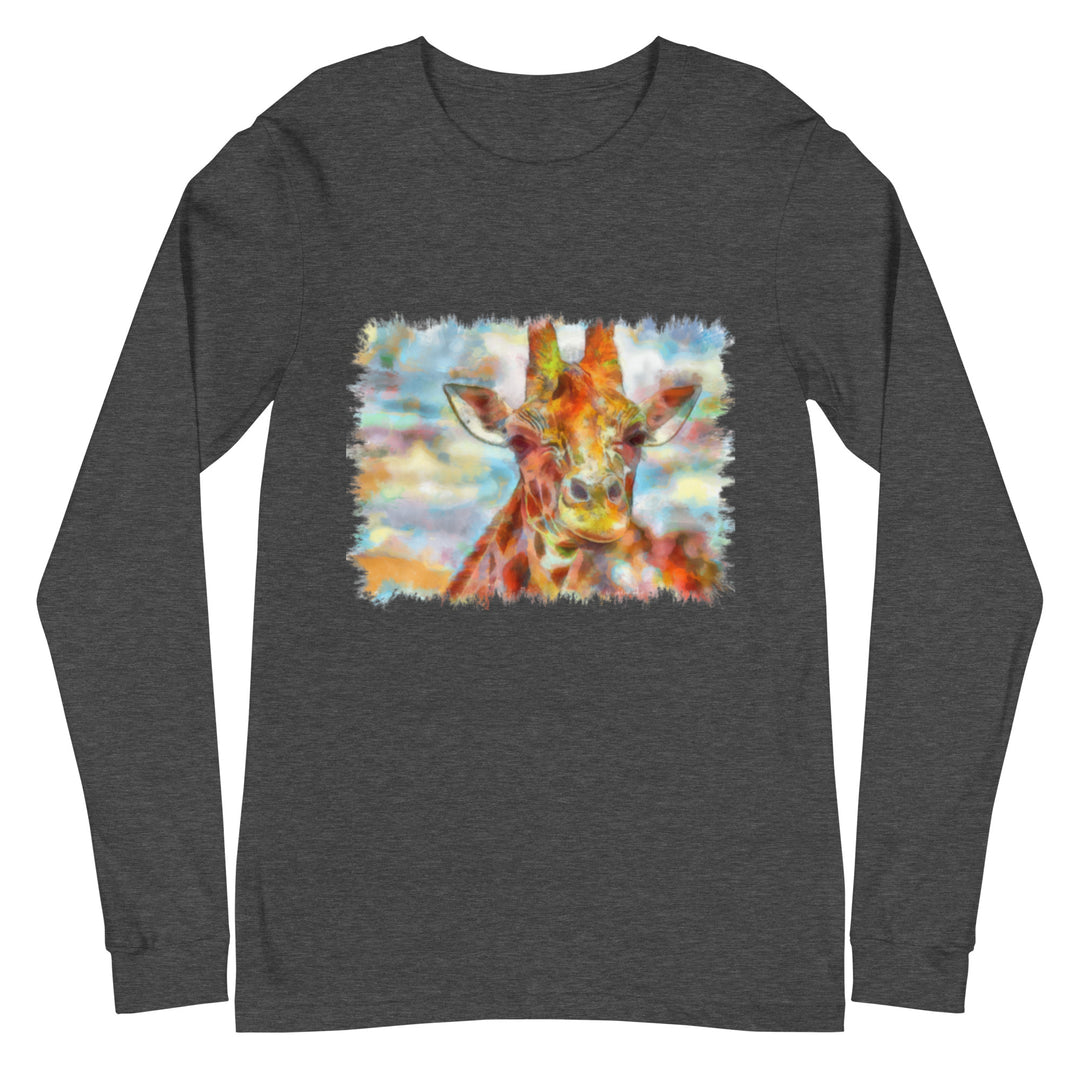 Unisex Long Sleeve Tee - Giraffe