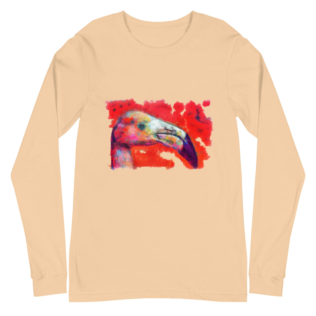 Unisex Long Sleeve Tee - Flamingo