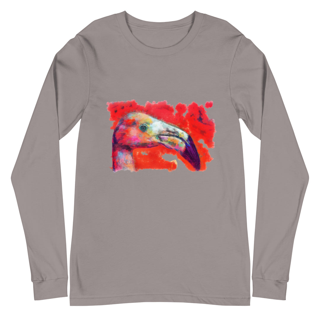 Unisex Long Sleeve Tee - Flamingo