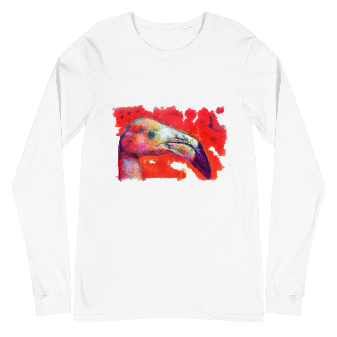 Unisex Long Sleeve Tee - Flamingo