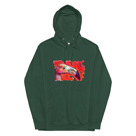 Unisex midweight hoodie - Flamingo