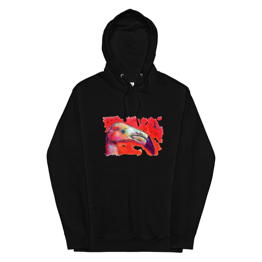 Unisex midweight hoodie - Flamingo
