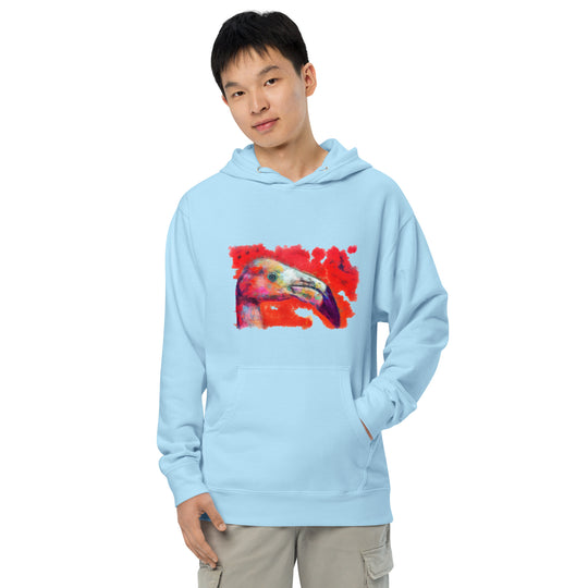 Unisex midweight hoodie - Flamingo
