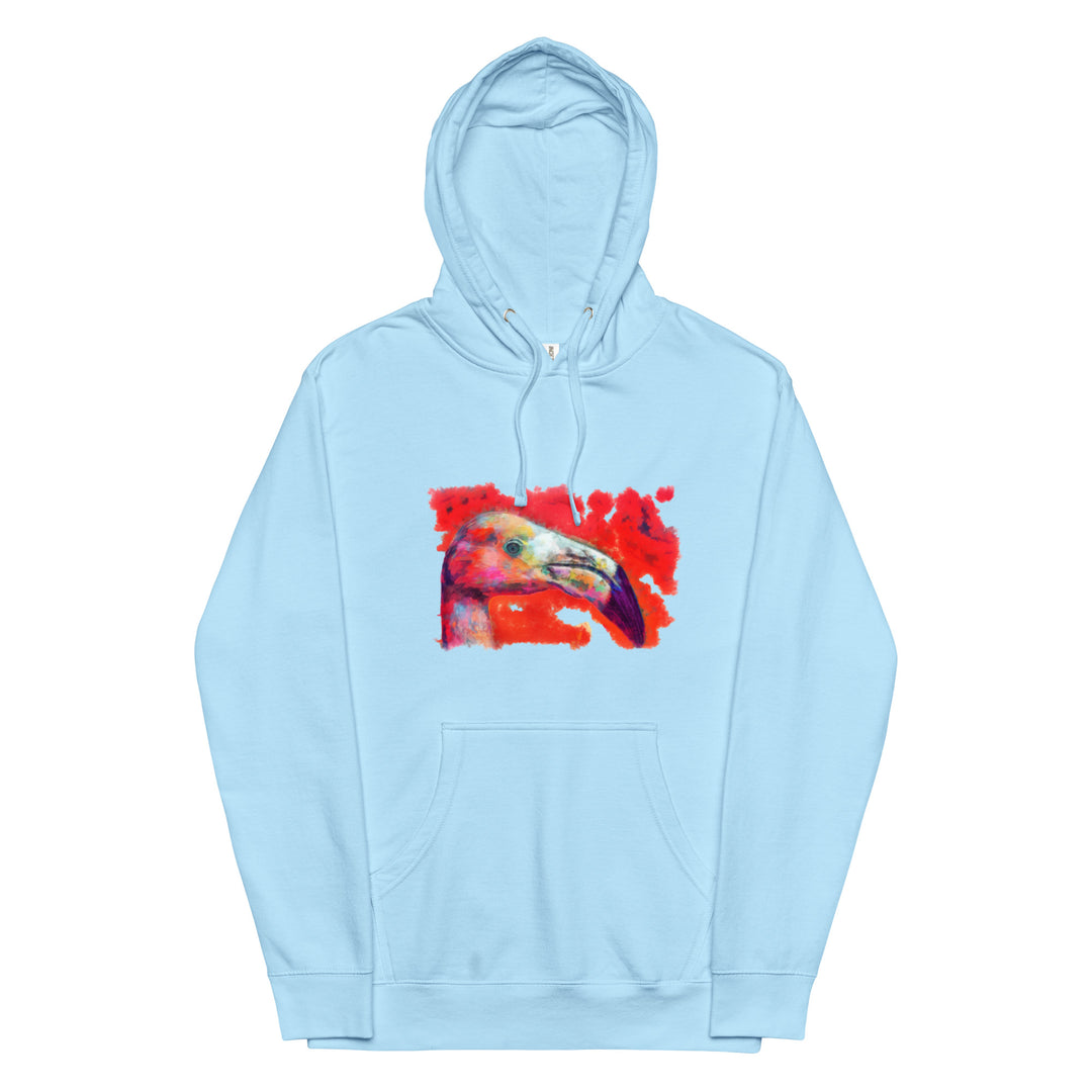 Unisex midweight hoodie - Flamingo