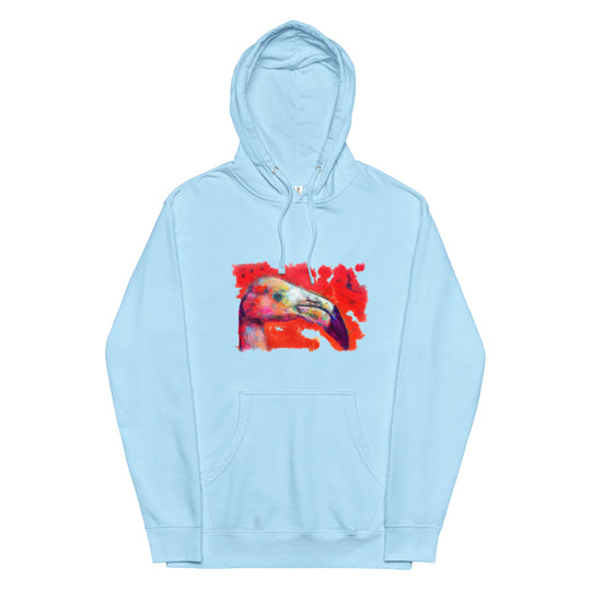 Unisex midweight hoodie - Flamingo