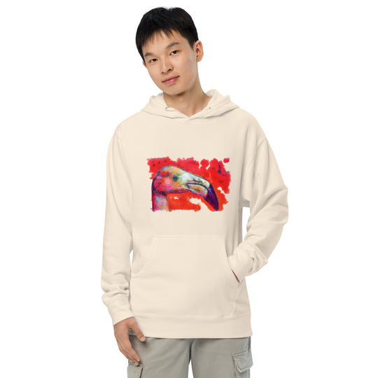 Unisex midweight hoodie - Flamingo