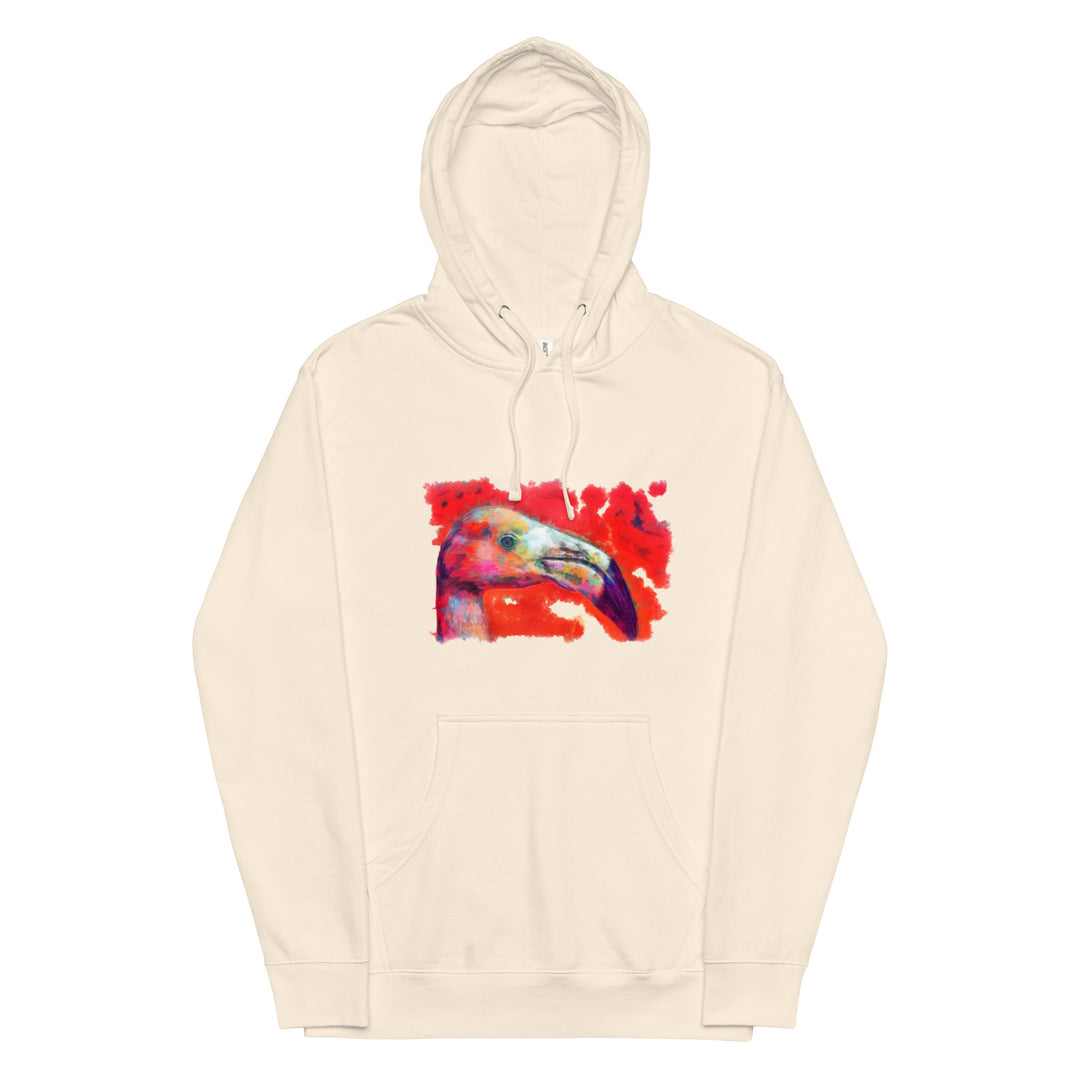 Unisex midweight hoodie - Flamingo