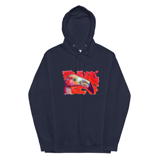 Unisex midweight hoodie - Flamingo