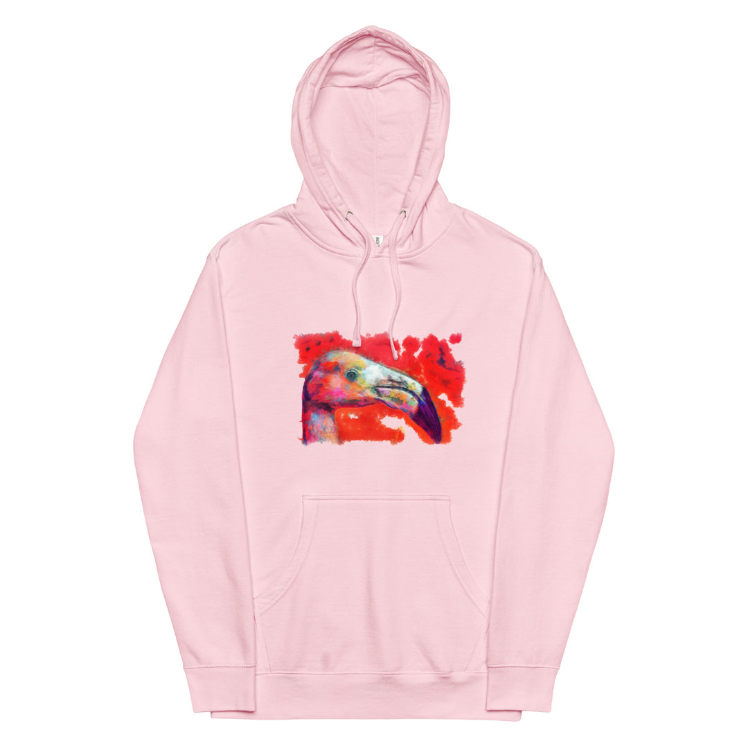 Unisex midweight hoodie - Flamingo