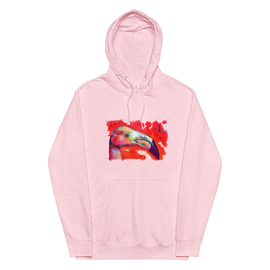 Unisex midweight hoodie - Flamingo