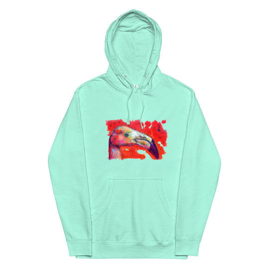 Unisex midweight hoodie - Flamingo