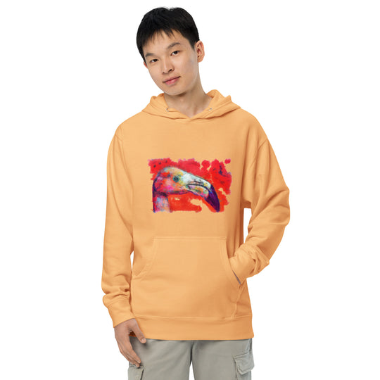 Unisex midweight hoodie - Flamingo
