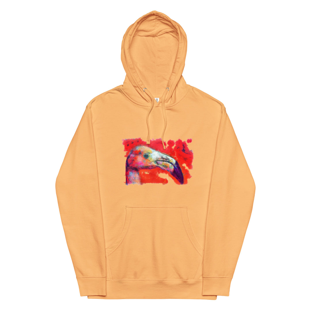 Unisex midweight hoodie - Flamingo