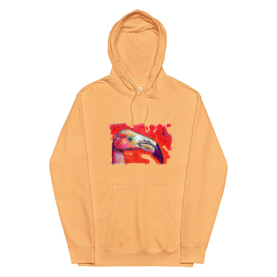 Unisex midweight hoodie - Flamingo