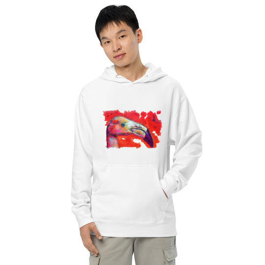 Unisex midweight hoodie - Flamingo