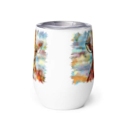 Wine tumbler - Giraffe