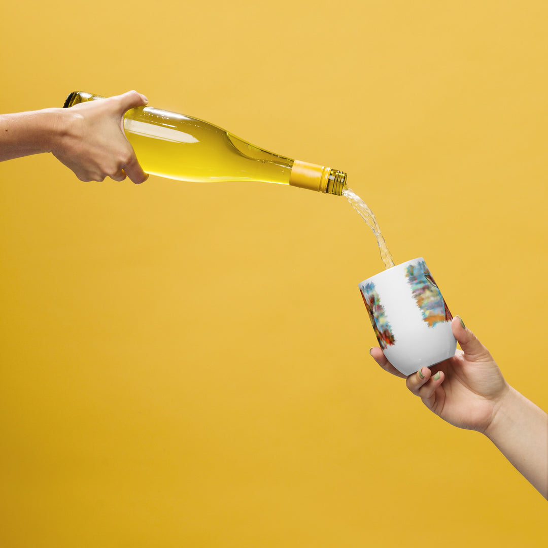 Wine tumbler - Giraffe