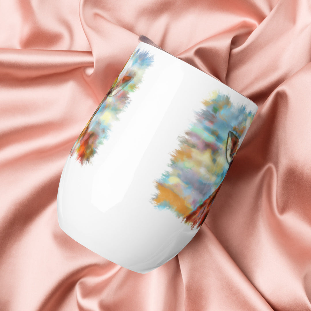 Wine tumbler - Giraffe