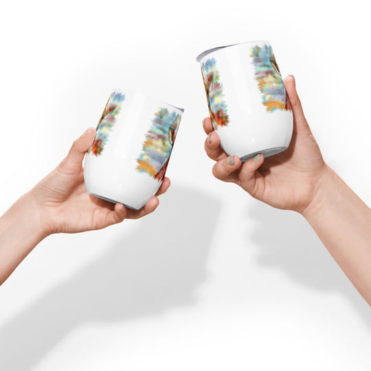 Wine tumbler - Giraffe