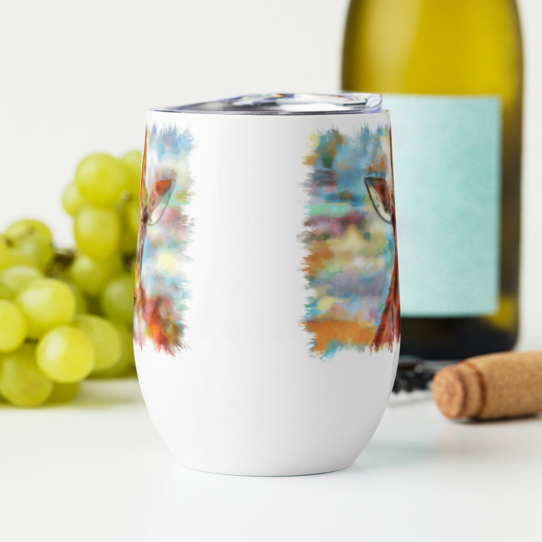 Wine tumbler - Giraffe