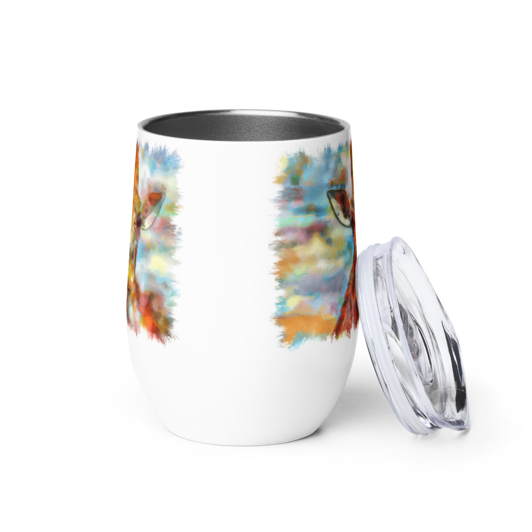 Wine tumbler - Giraffe