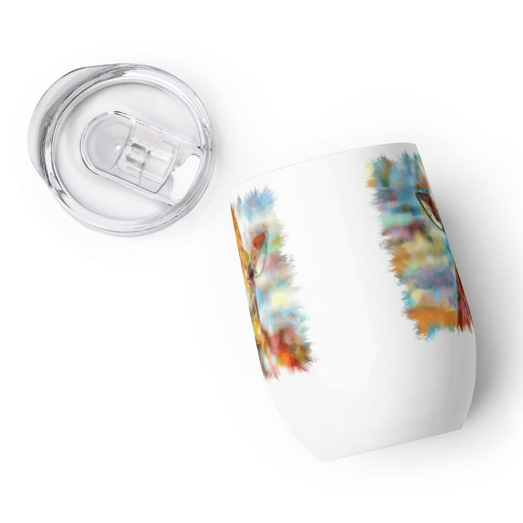Wine tumbler - Giraffe