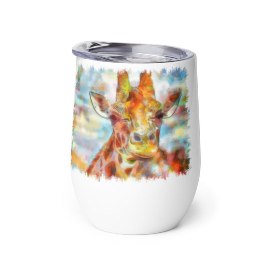 Wine tumbler - Giraffe