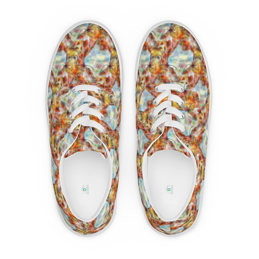 Women’s lace-up canvas shoes - Giraffe v2