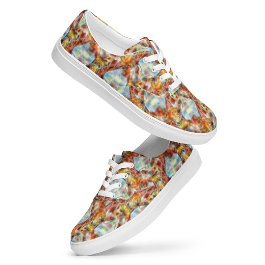 Women’s lace-up canvas shoes - Giraffe v2