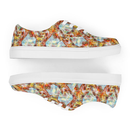 Women’s lace-up canvas shoes - Giraffe v2